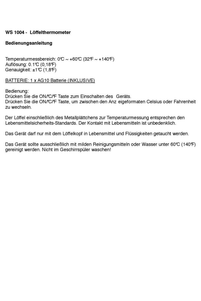 Technoline WS 1004 user manual