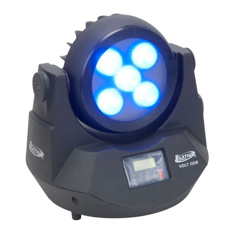 Elation VOLT Q5E SIX PACK User manual