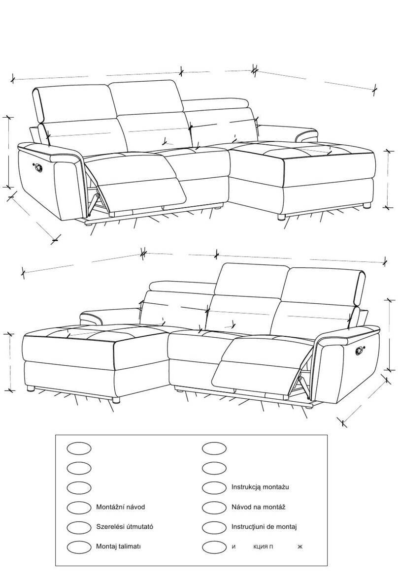 PLACES OF STYLE PARELI 8928000 Assembly instructions
