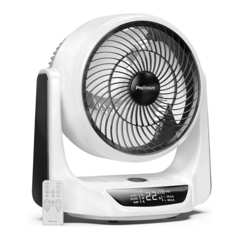 Pro Breeze PB-F09 instruction manual