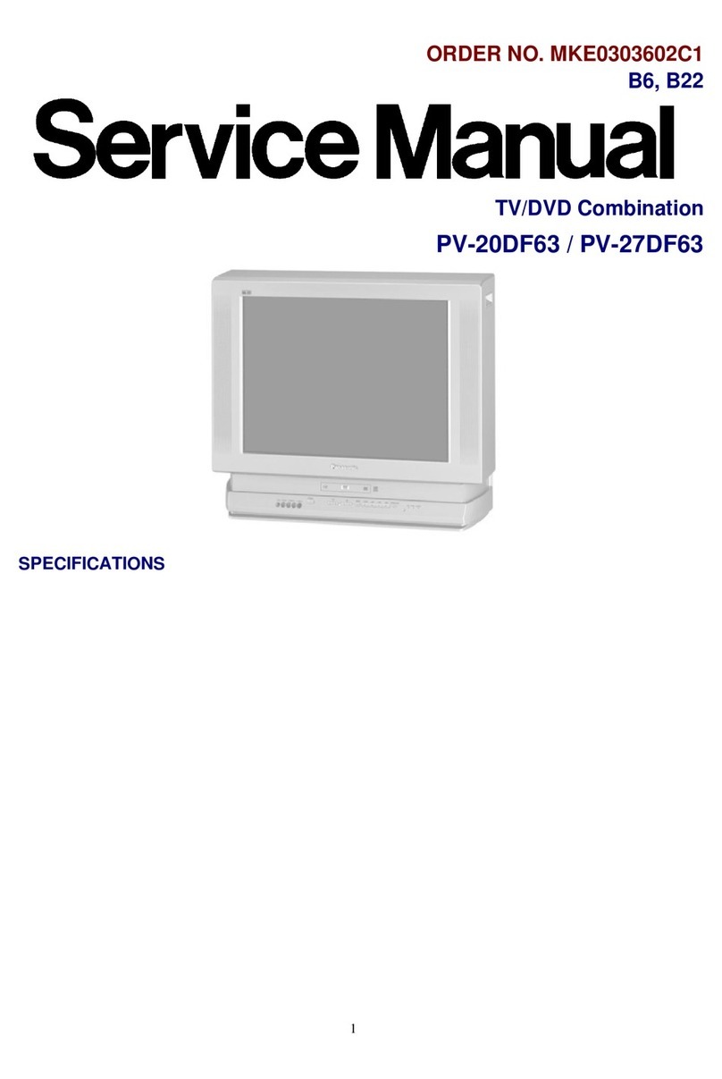 Panasonic PV 20DF63 Service manual