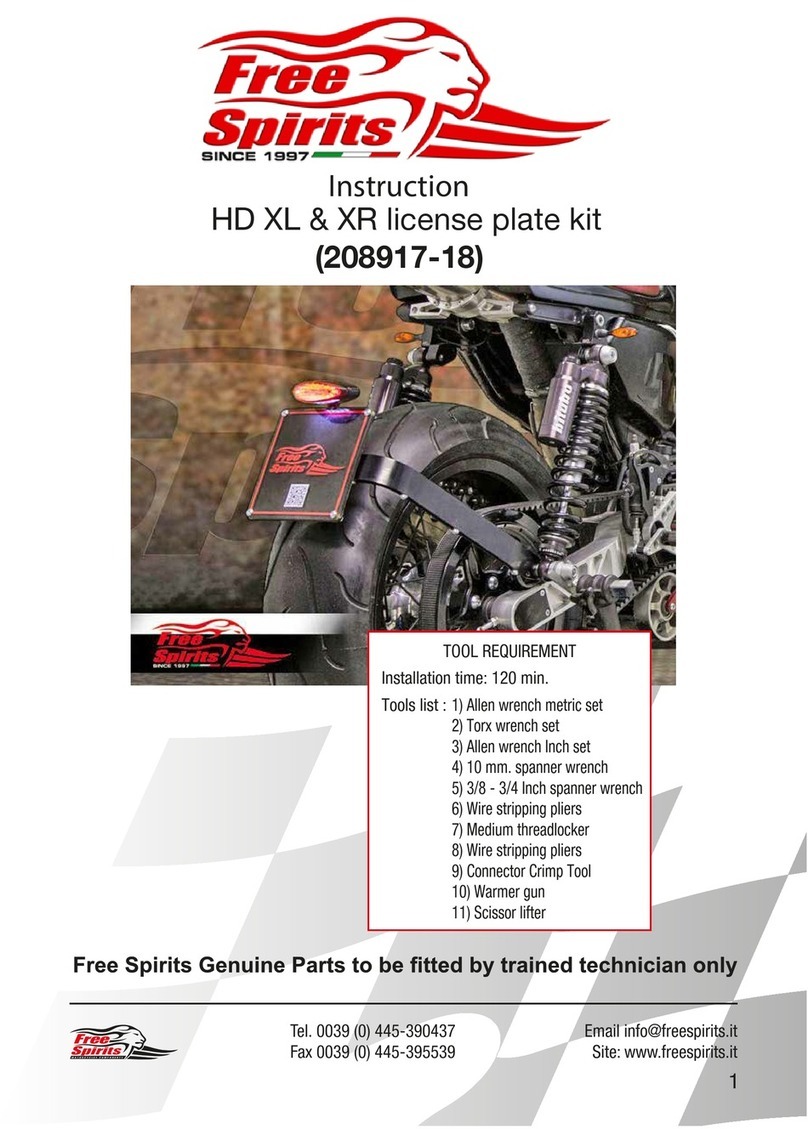 Free Spirits HD XL instructions