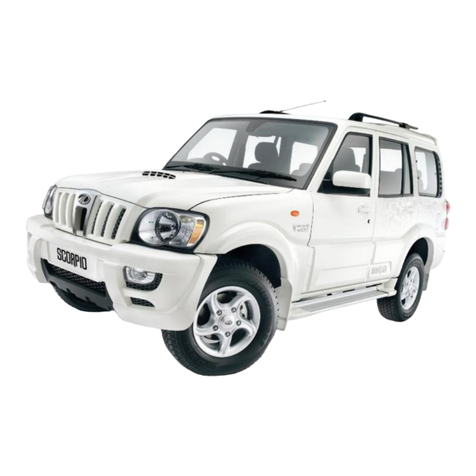 Mahindra SCORPIO Vlx User manual