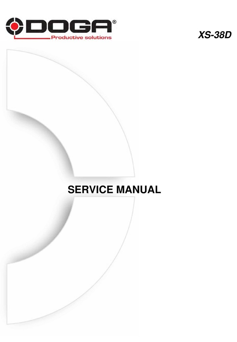 DOGA XS-38D Service manual