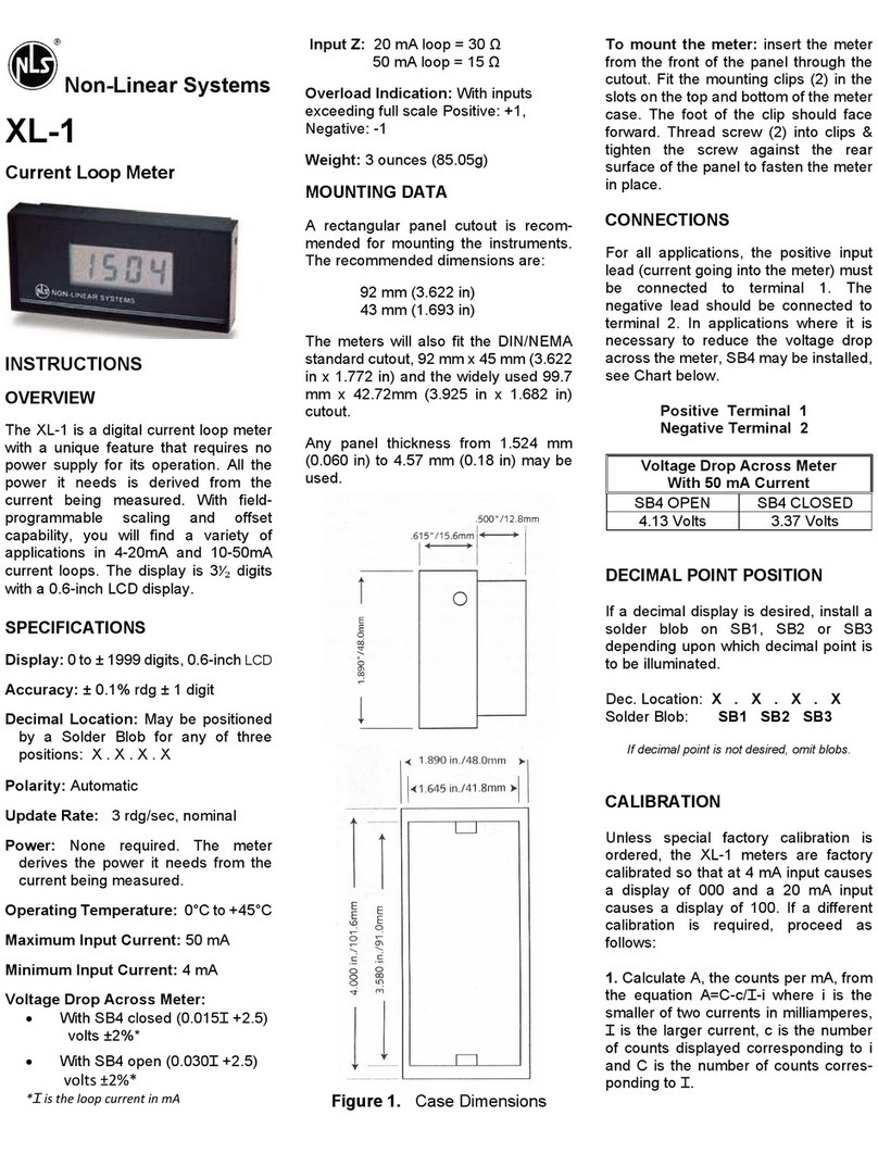 NLS XL-1 instructions