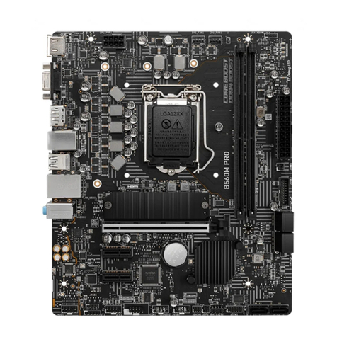 MSI B560M PRO user guide