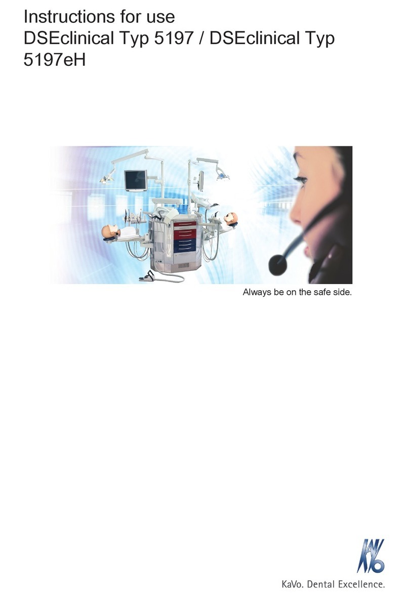 KaVo DSEclinical 5197 Instructions for use