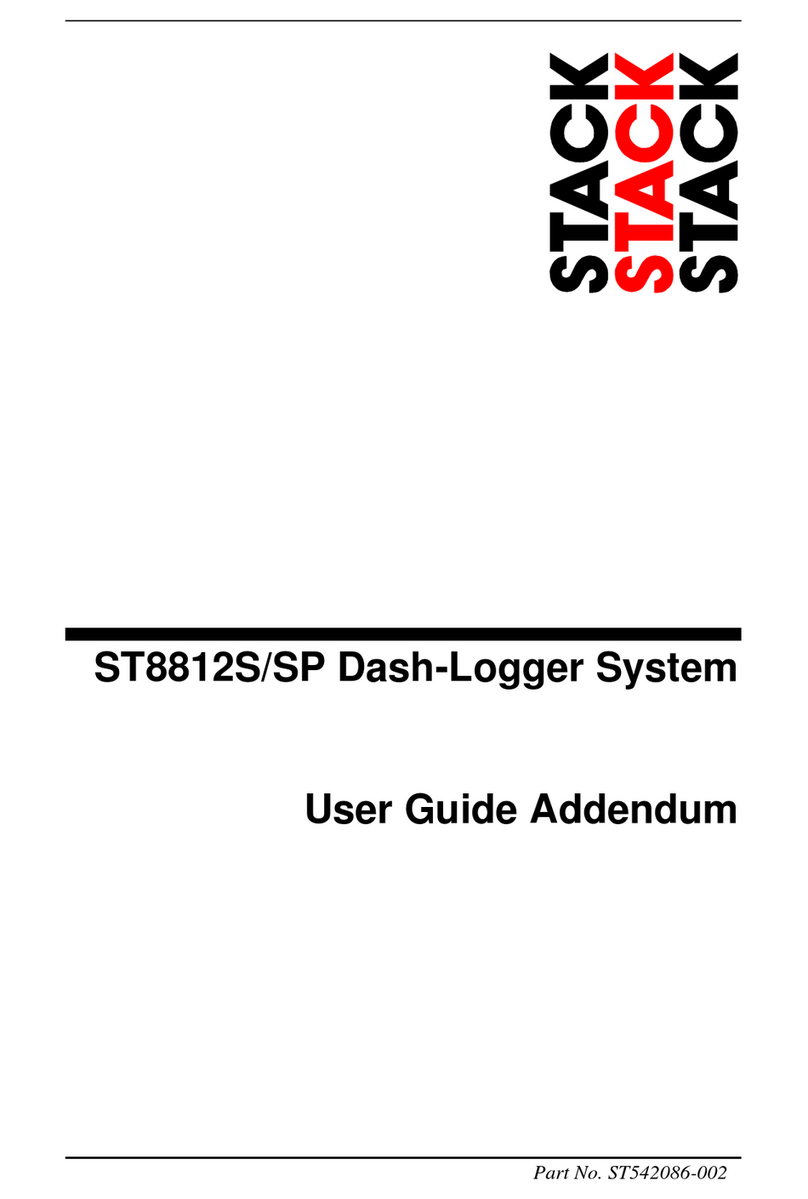 Stack ST8812S User guide addendum