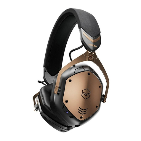 V-Moda CROSSFADE 3 WIRELESS user manual