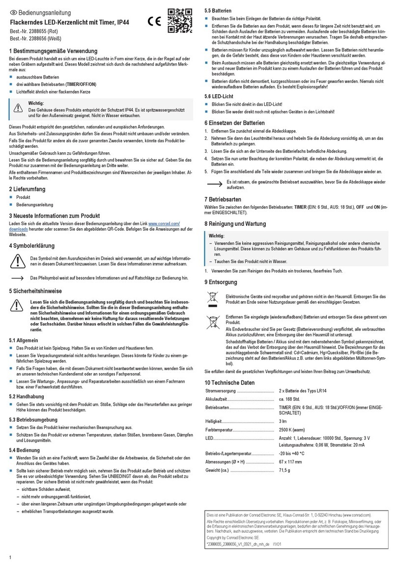 Conrad WS-BGW02 operating instructions
