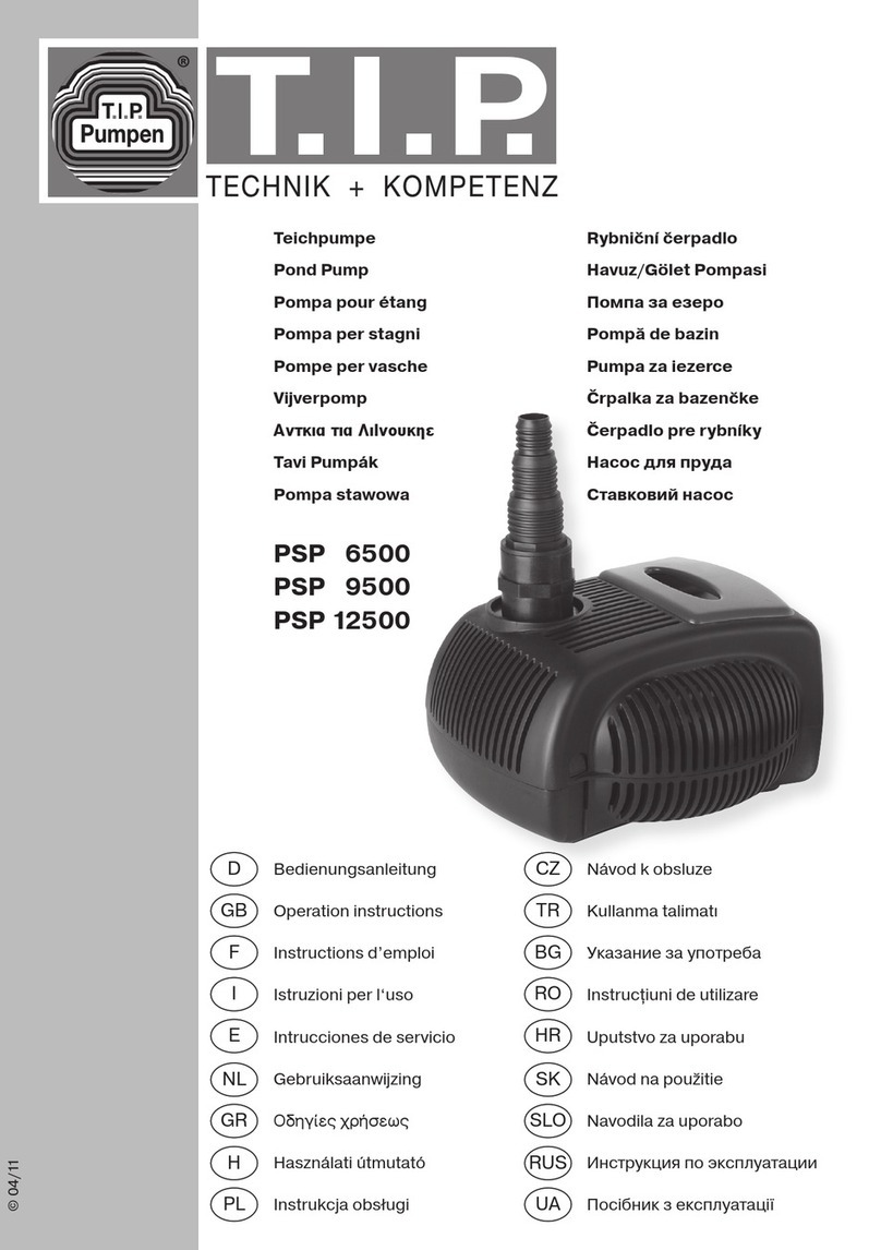 T.I.P. PSP 6500 operating instructions