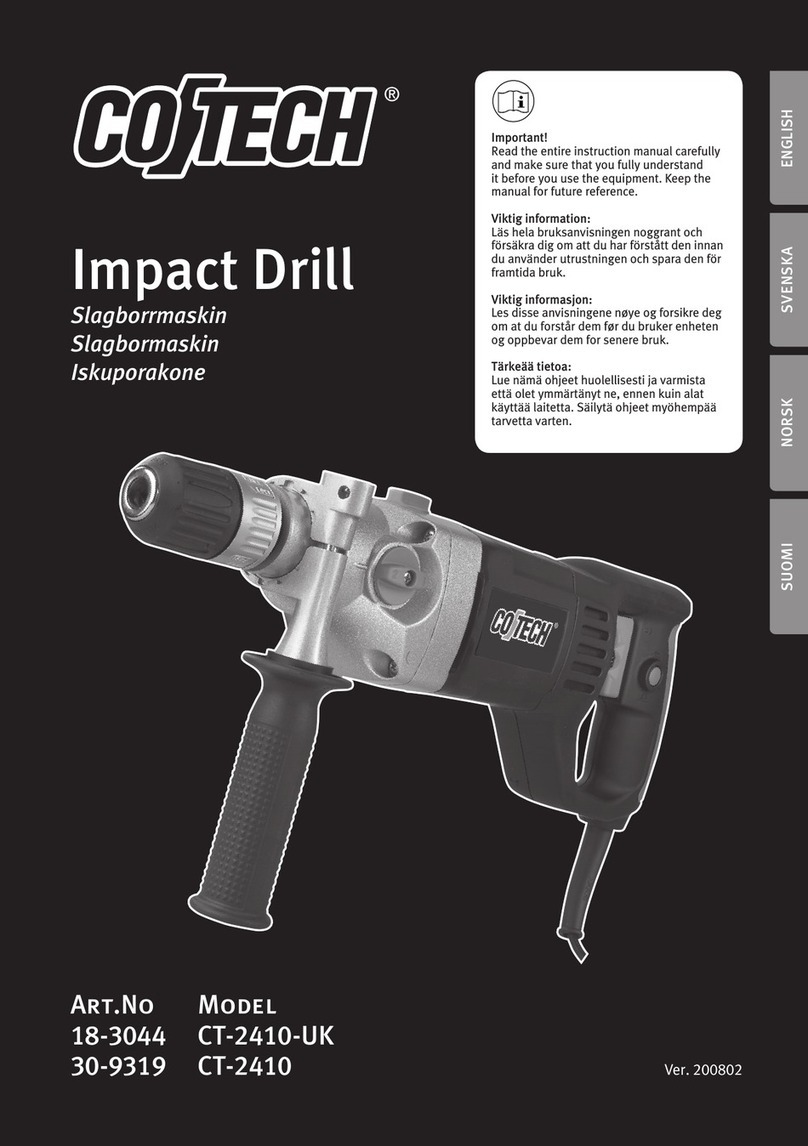 CO/Tech CT-2410-UK User manual