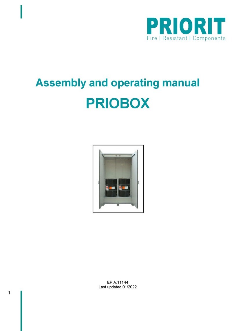 Priorit PRIOBOX Assembly and operating manual
