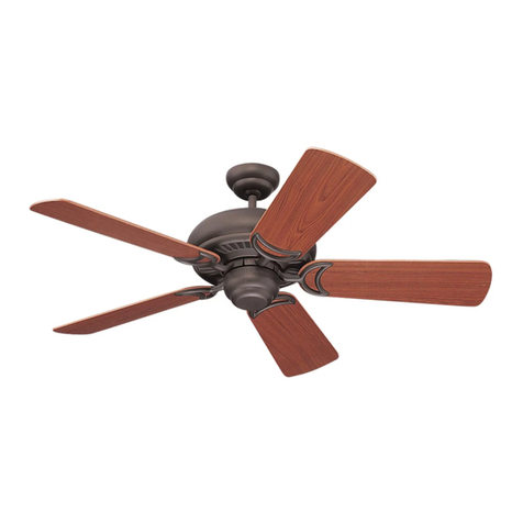 Monte Carlo Fan Company 5HS42RB Owner's guide and installation manual
