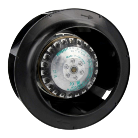 Ebmpapst R2E133-BH66-07 User manual