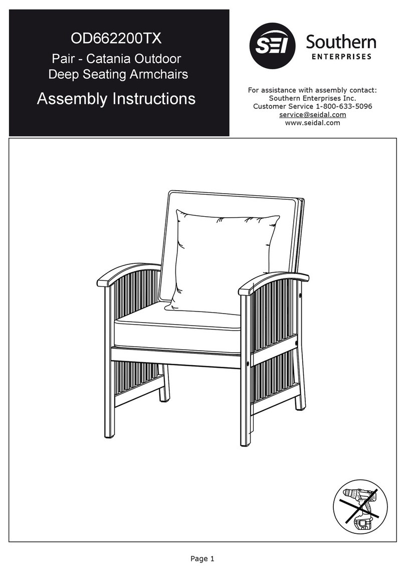 SEI Catania OD662200TX Assembly instructions