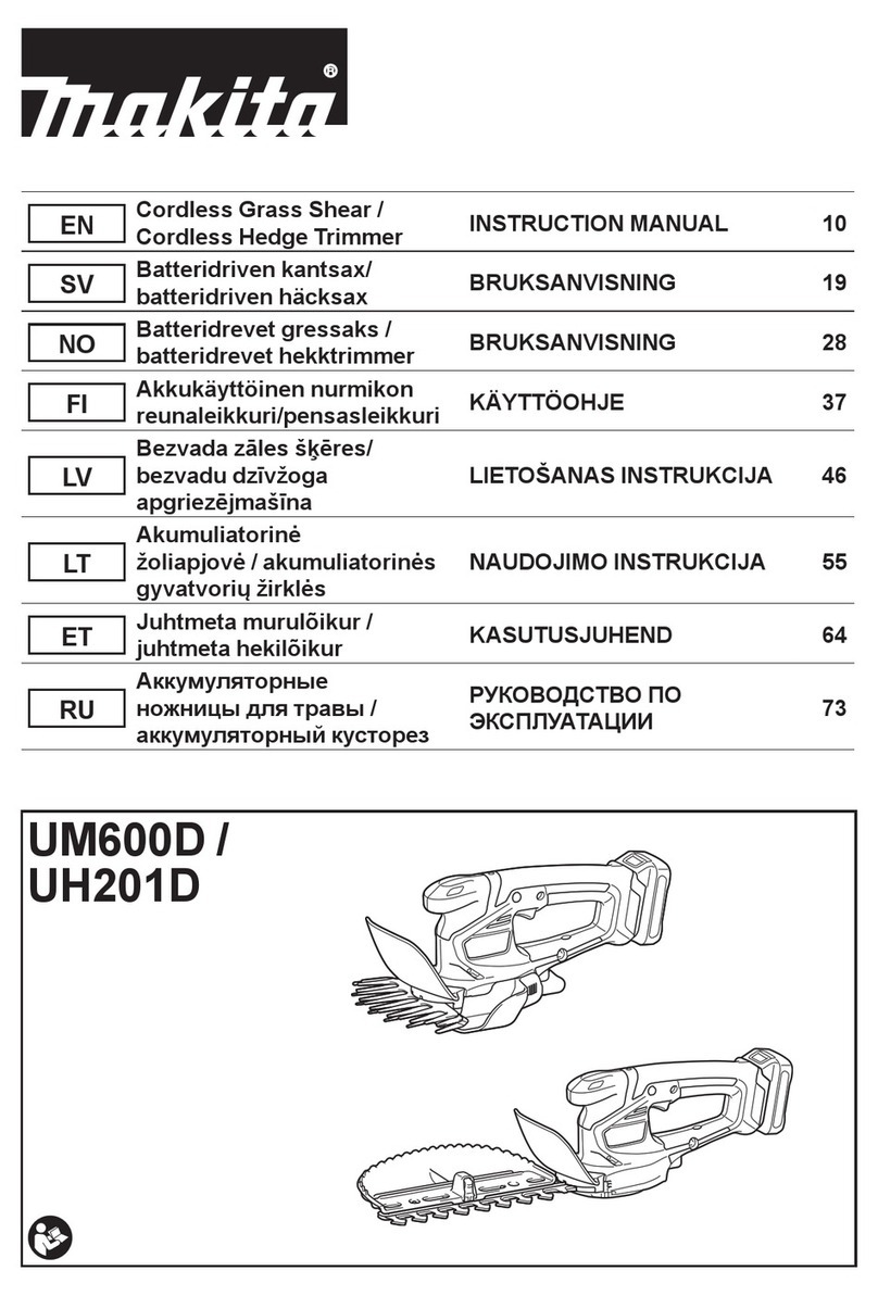 Makita UH201DWA User manual