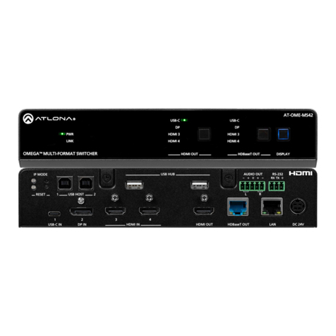 Panduit Atlona AT-OME-MS42 manual