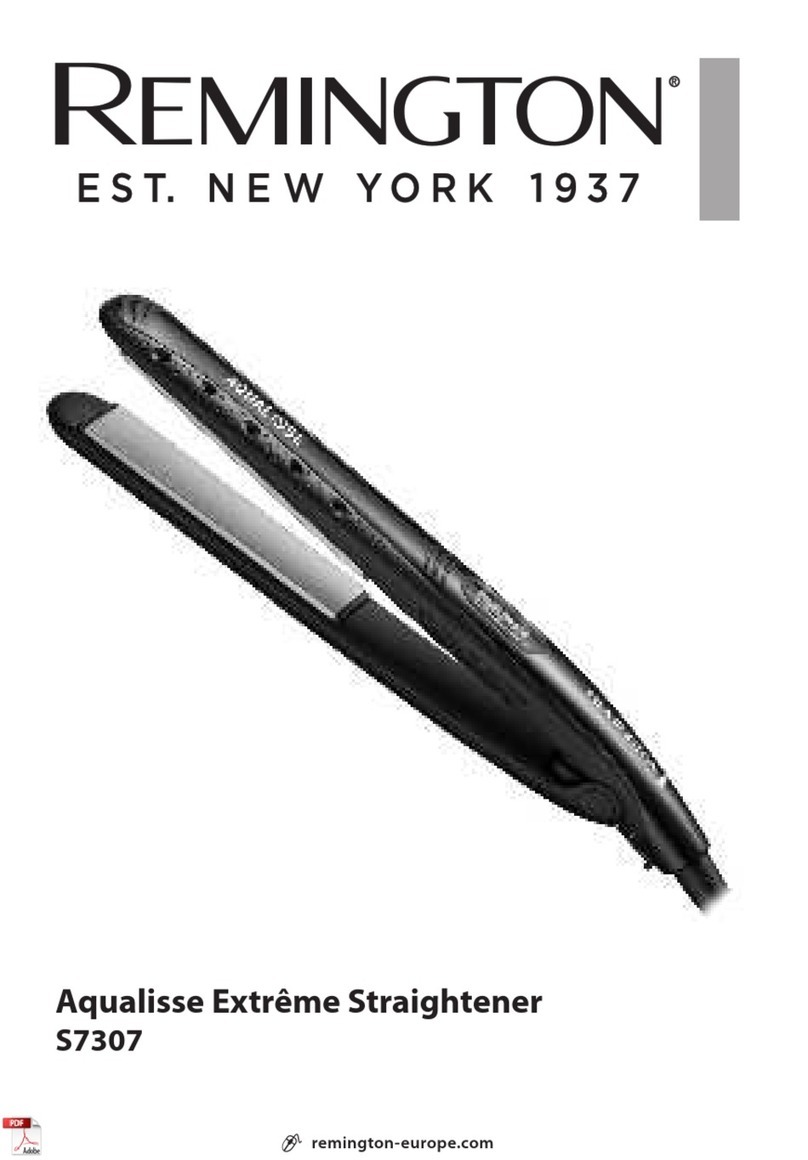 Remington S7307 User manual