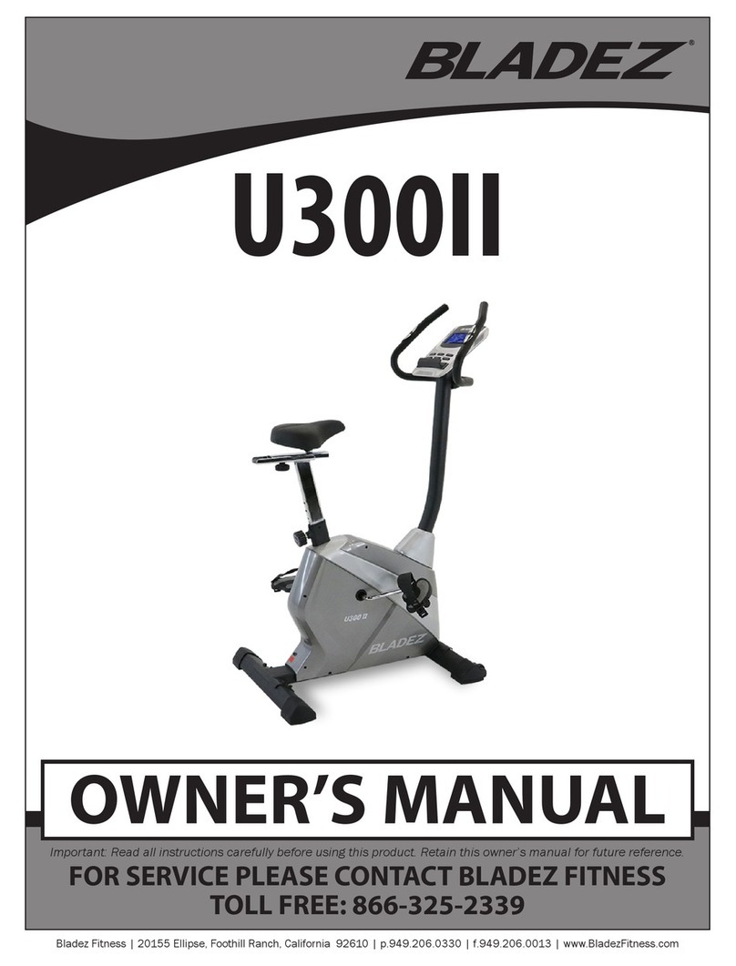 BLADEZ U300II User manual