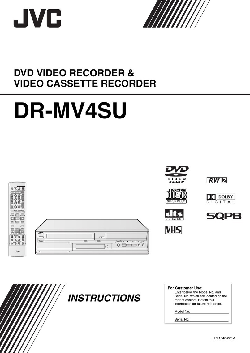 JVC DR-MV4SU User manual