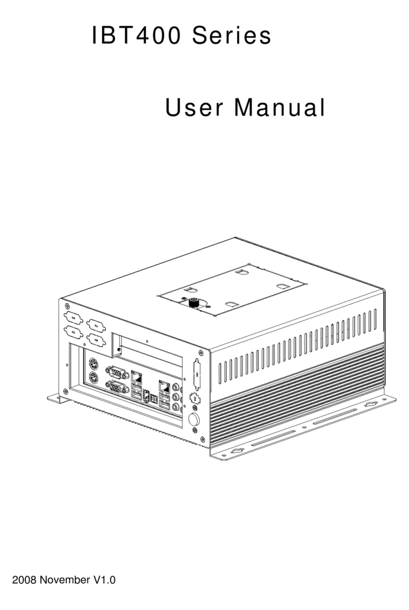 IBASE Technology IBT400 Series user manual