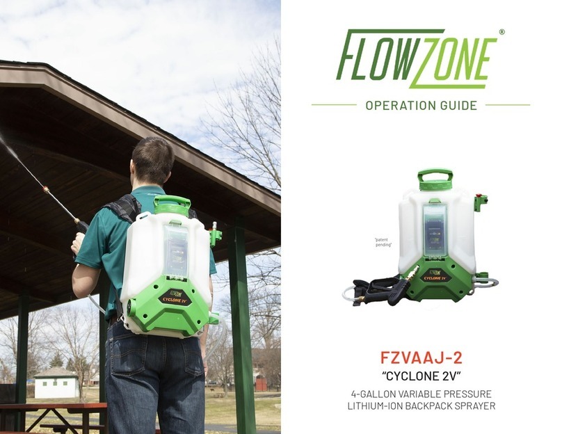 Flowzone CYCLONE 2V Operation guide