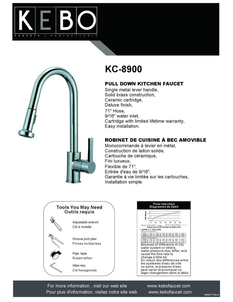 Kebo KC-8900 User manual