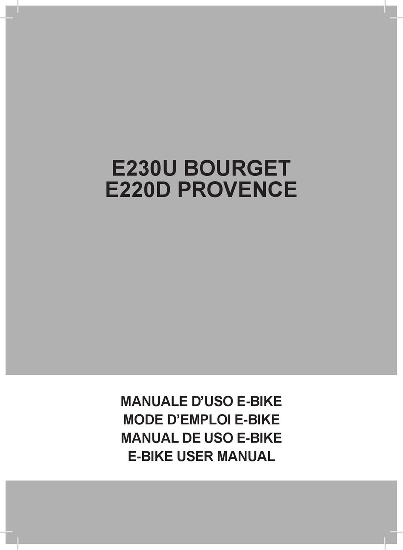Esperia BOURGET E230U user manual