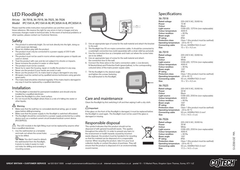 CO/Tech IPC15A1A quick start guide