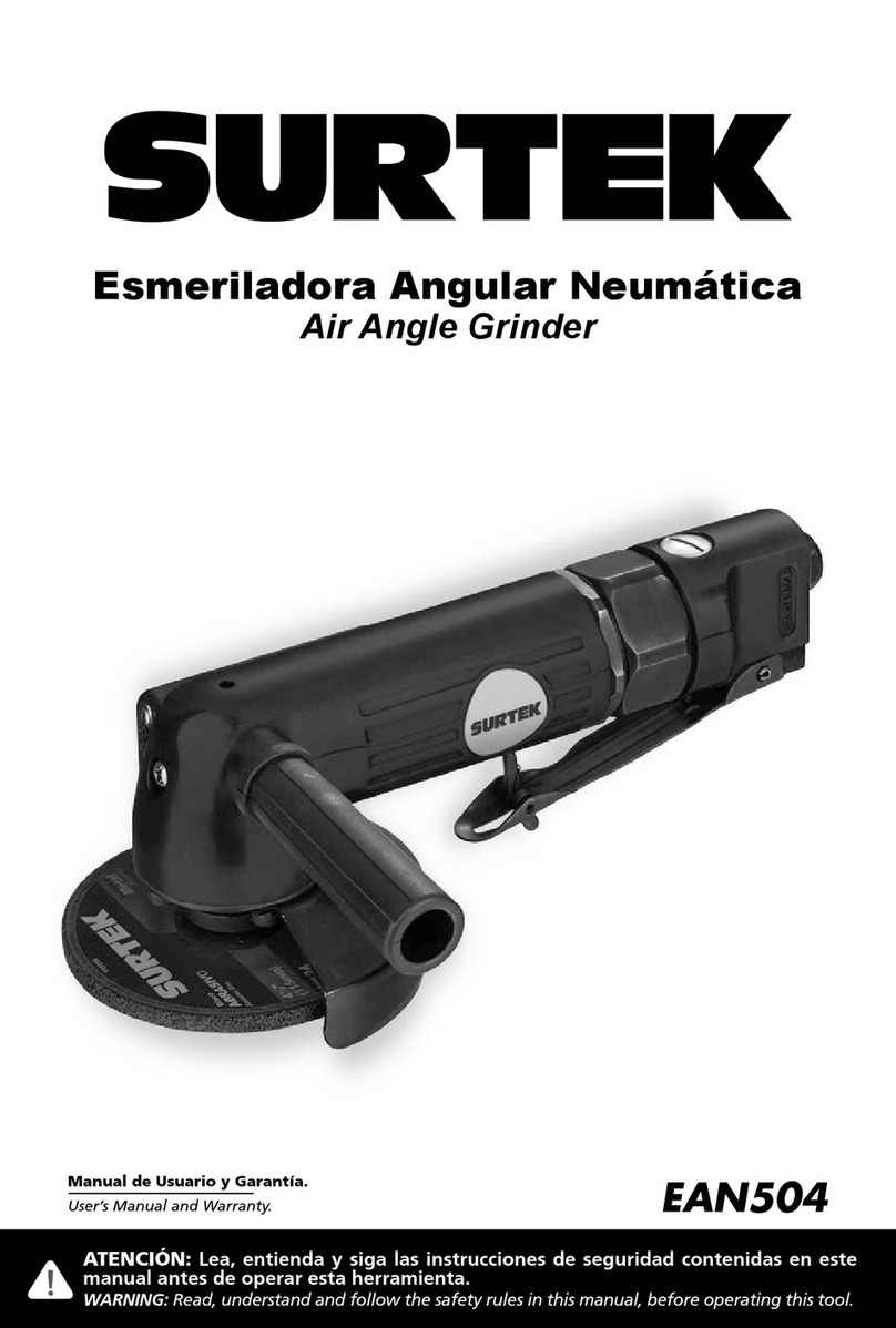 Urrea Surtek EAN504 Dimensions and installation guide