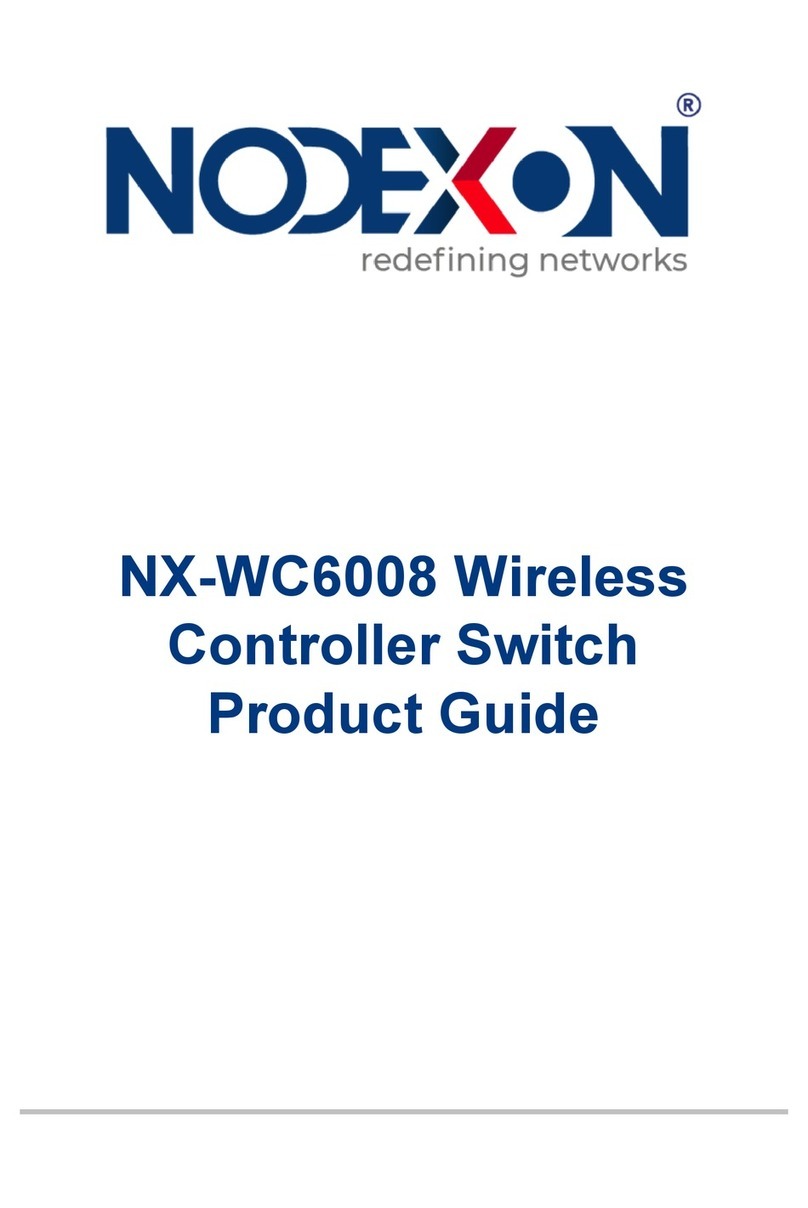 NODEXON NX-WC6008 Product guide