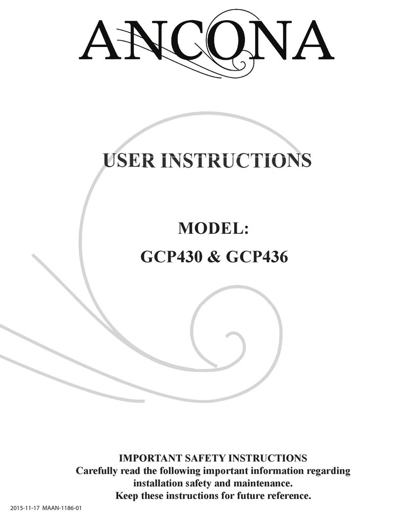 Ancona GCP430 User manual
