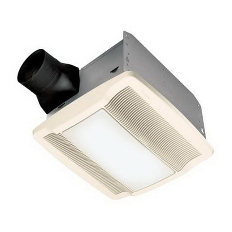 NuTone QTRN080L User manual