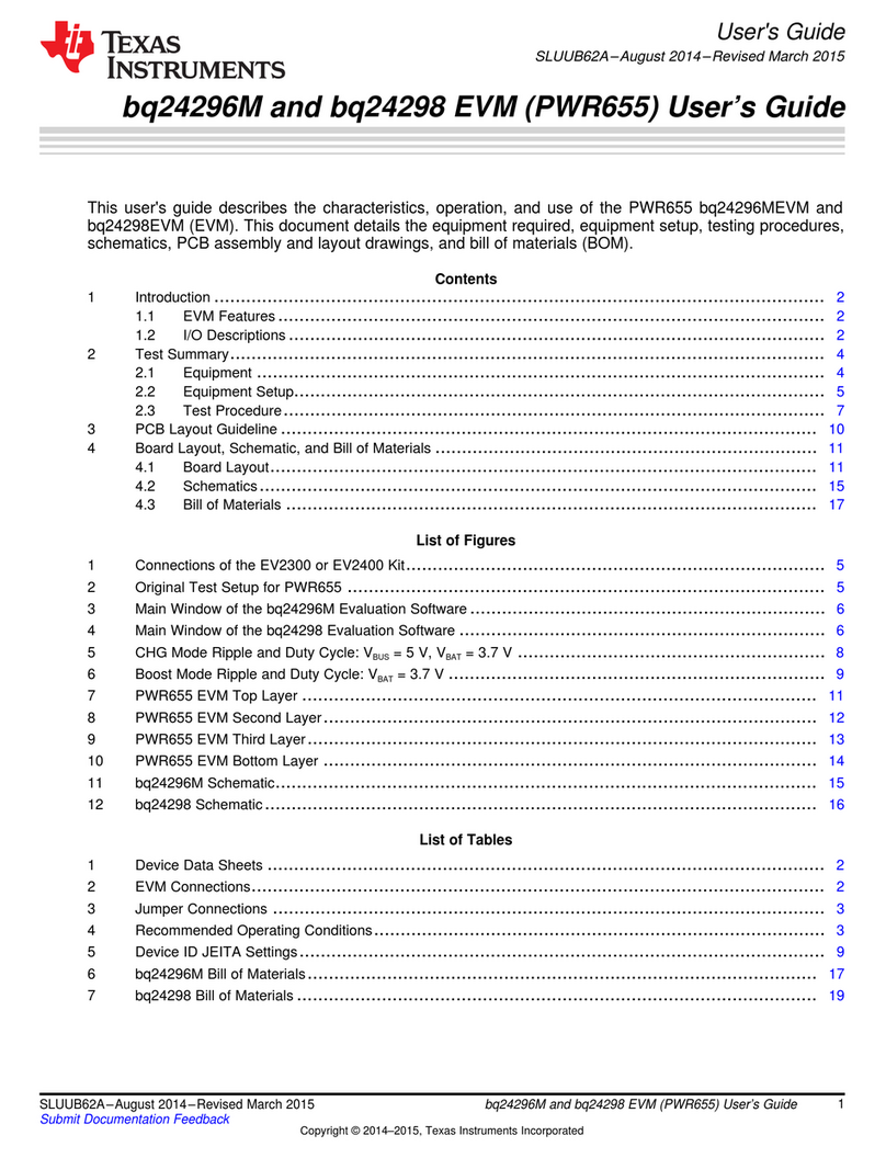 Texas Instruments BQ24296M user guide