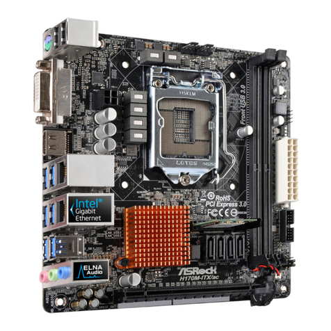ASROCK H170M-ITX/ac User manual