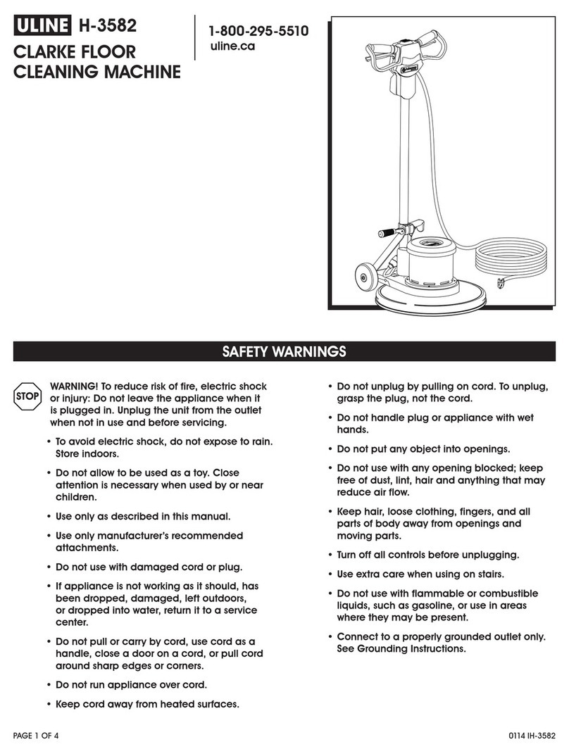 U-Line H-3582 manual