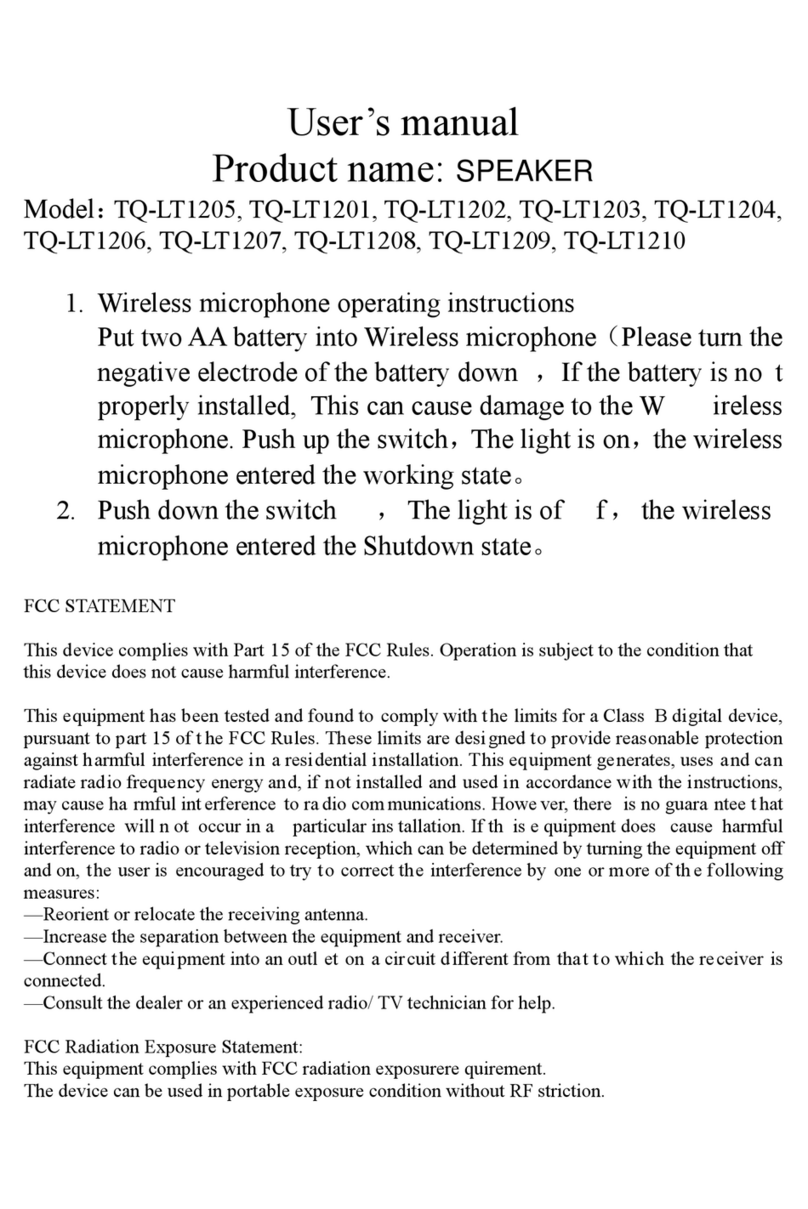 TQL TRADING TQ-LT1205 User manual