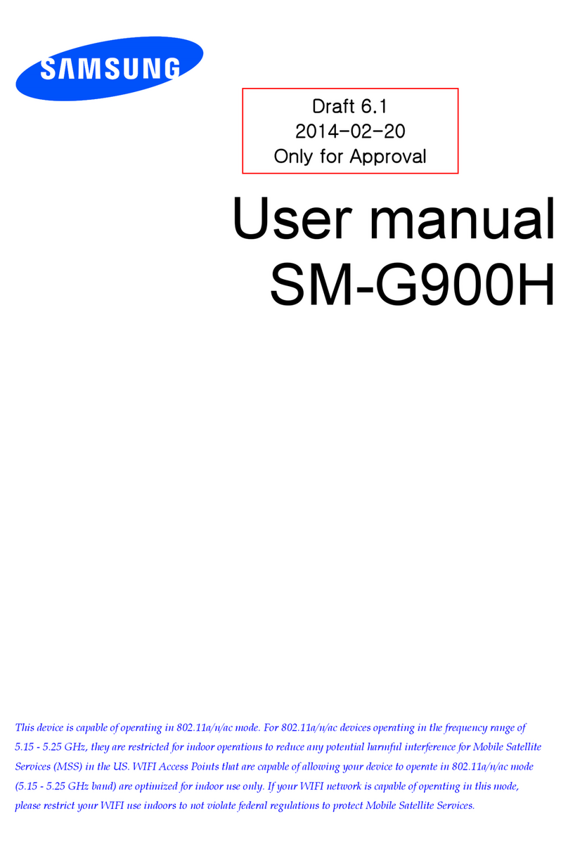 Samsung SM-G900H User manual