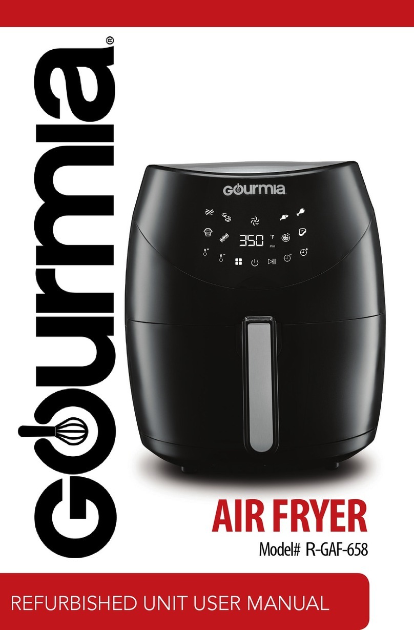 Gourmia R-GAF-658 User manual