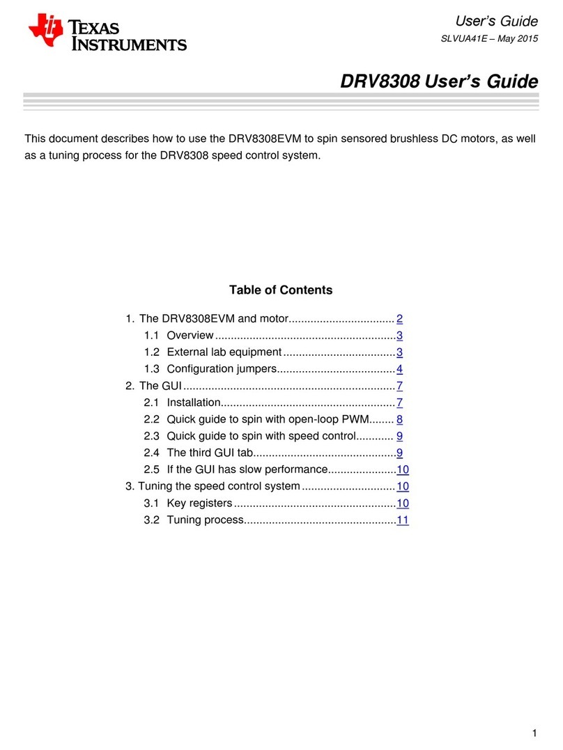 Texas Instruments DRV8308 user guide