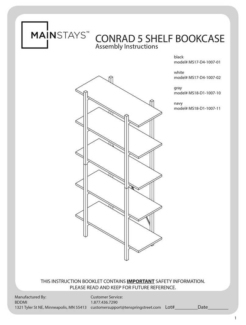 Mainstays CONRAD MS17-D4-1007-01 User manual