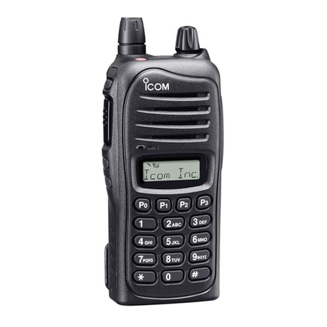 Icom IC-F3023T/S User manual