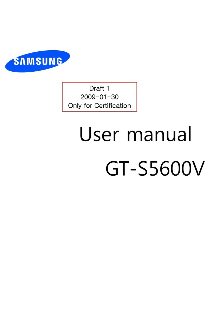 Samsung GT-S5600V User manual