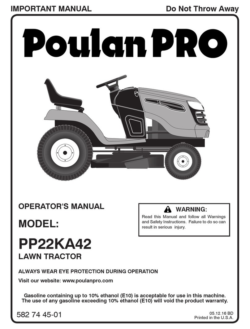 Poulan Pro PP22KA42 Operator's manual