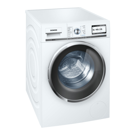 Siemens WM14Y740ES Specification sheet Siemens WM14Y740ES Specification sheet