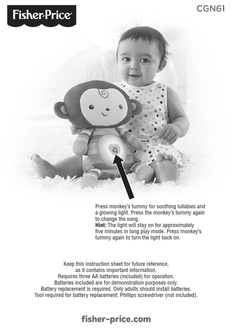Fisher-Price CGN61 quick start guide