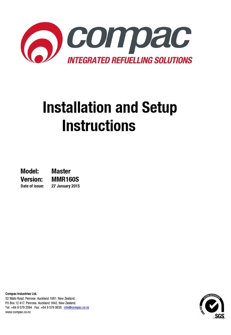 Compac MMR160S manual