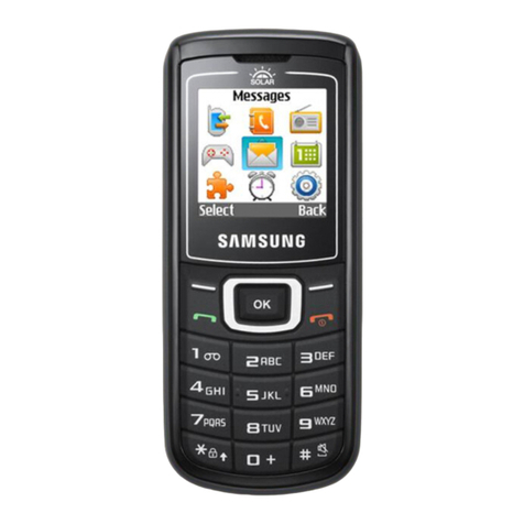 Samsung GT-E1107L User manual