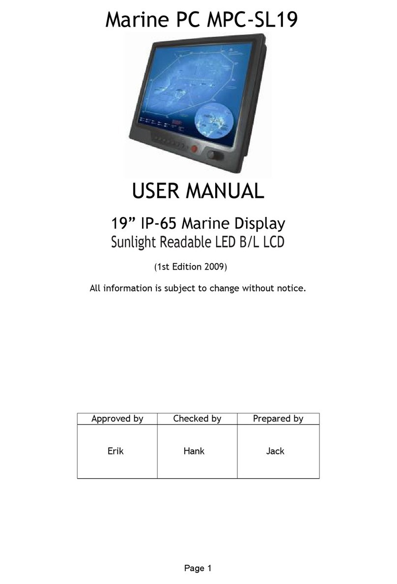 Marine PC MPC-SL19 User manual